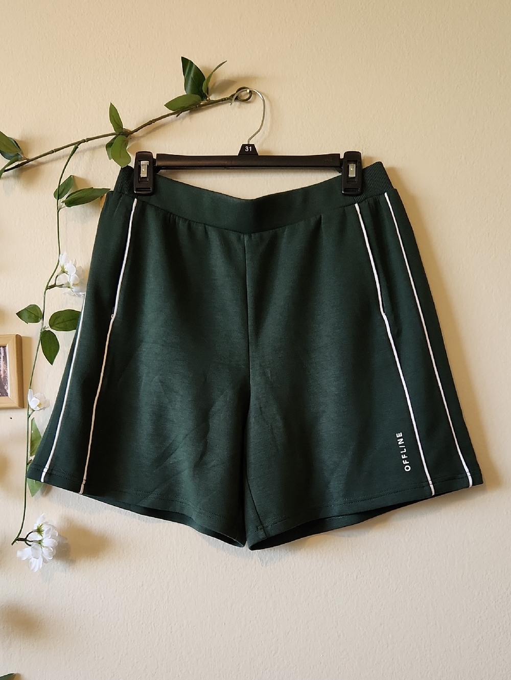 aerie - NWOT Deep Forest Chillup Long Shorts - M